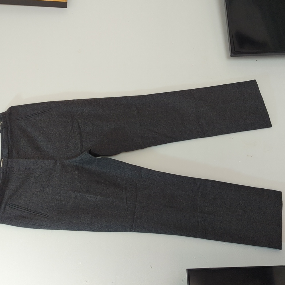 Hermès Gray Wool Pants